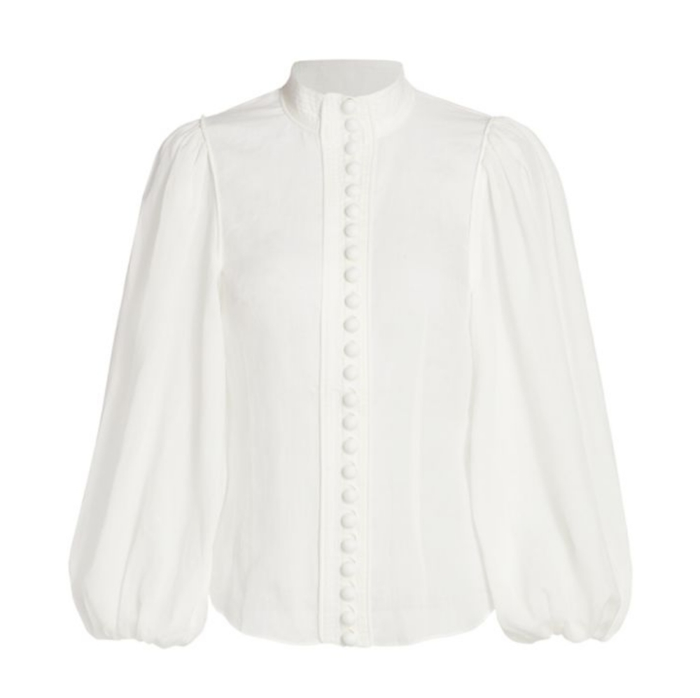 Zimmermann Brightside Linen Blouse